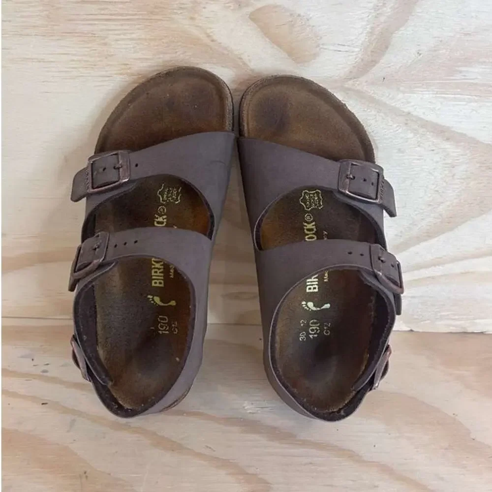 Birkenstock - Roma - Sandals - Brown - Toddler kid's - C12 - 190